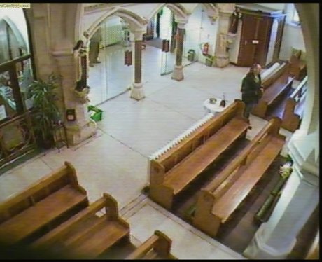 CCTV Of Christmas Day Church Theft 