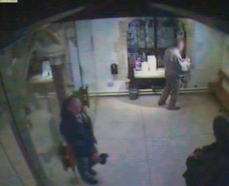 CCTV Of Christmas Day Church Theft 