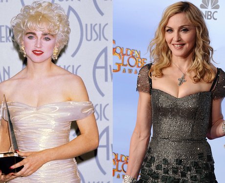 Madonna Then And Now Beautiful Women At Every Age Heart