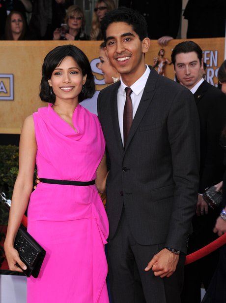 Freida Pinto and Dev Patel at the SAG Awards - Celebrity Photos Of The ...