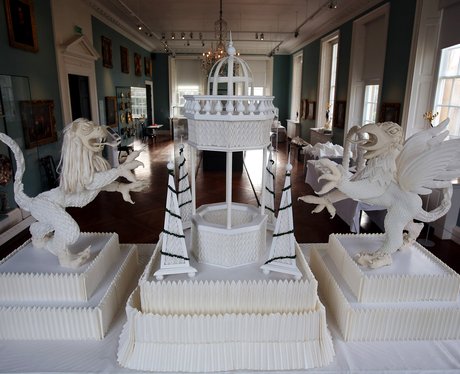 Linen Fabric Sculptures