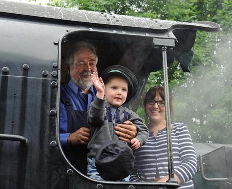 My wish is to drive a steam train...