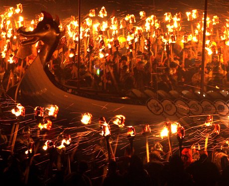 Viking Festival in Shetland