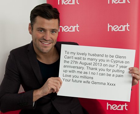 Mark Wright's Valentine's Day Messages