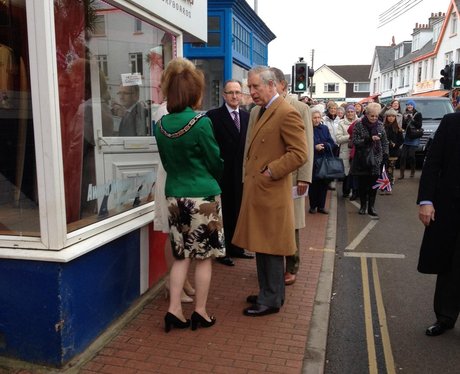 Braunton royal visit