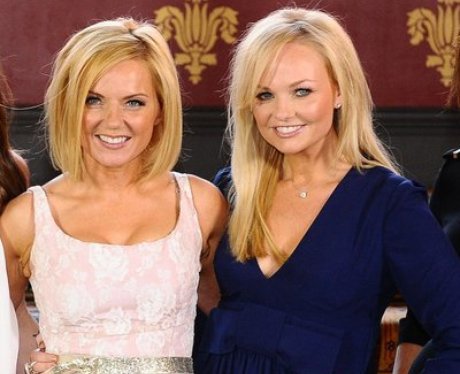 Geri Halliwell and Emma Bunton