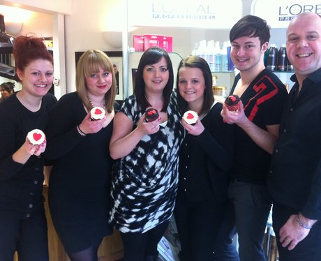 Heart Sales Team Cake Off