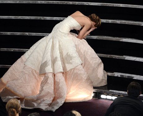 Jennifer Lawrence at the Oscars 2013