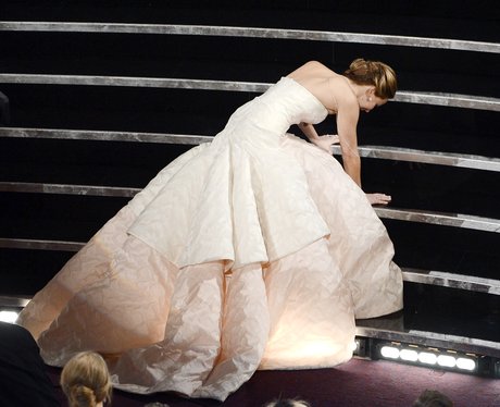 Jennifer Lawrence at the Oscars 2013