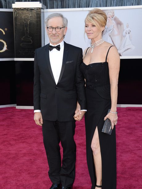 Steven Spielberg and Kate Capshaw attend the Oscar