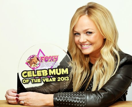 Emma Bunton Foxy Bingo Mum of the Year 2013