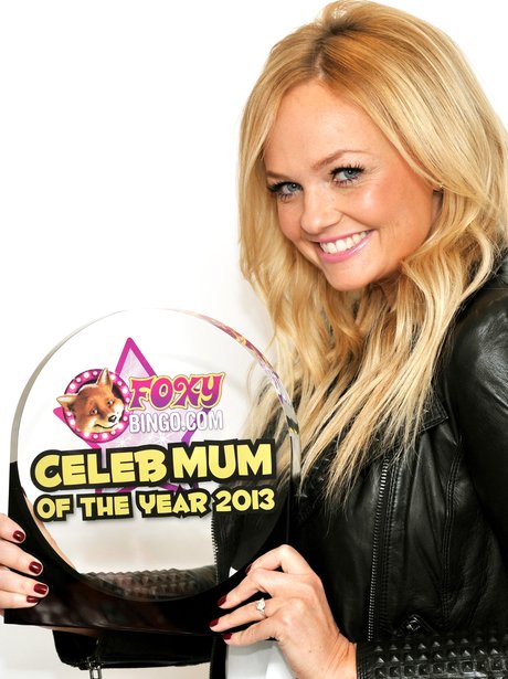 Emma Bunton Foxy Bingo Mum of the Year 2013