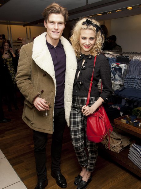 Pixie Lott and Oliver Cheshire 2013