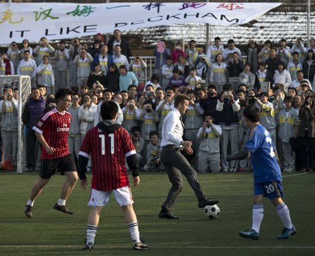 David Beckham in Beijing