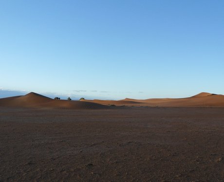 A desert landscape