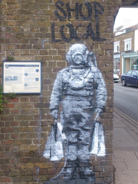 Whitstable Banksy Graffiti