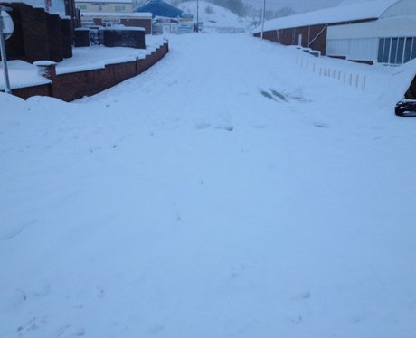 Wrexham snow