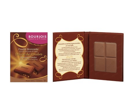 Bourjois Delice De Poudre Bronzing Powder - Beauty Picks: Chocolate Based Products - Heart