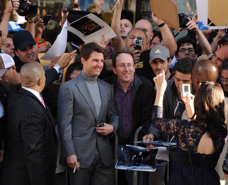Tom Cruise Oblivion premiere in Los Angeles
