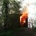 Image 7: Walton Lake Birdwatching Hide on fire