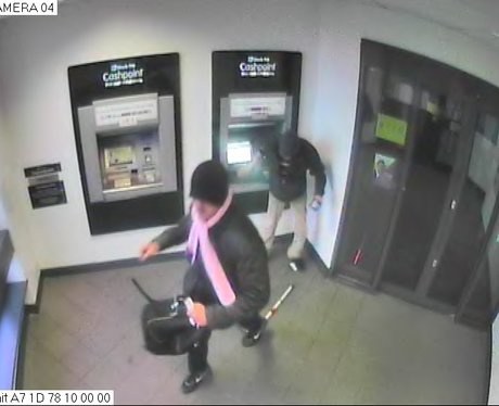 Cashpoint robbery  in Gloucester