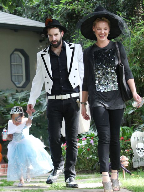 Katherine Heigl and family