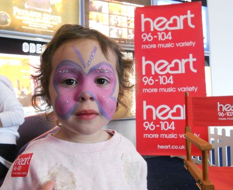 odeon Wrexham face painting