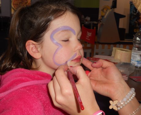 odeon Wrexham face painting