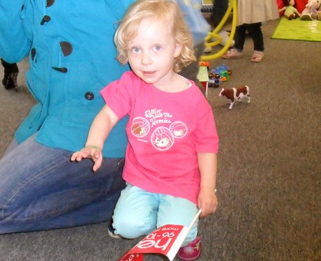Peppa Pig visits Caring Kindergarten in Duston