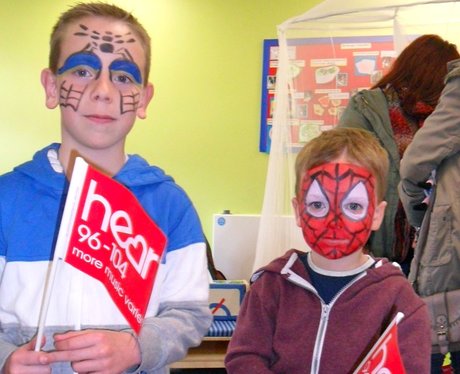 Peppa Pig visits Caring Kindergarten in Duston