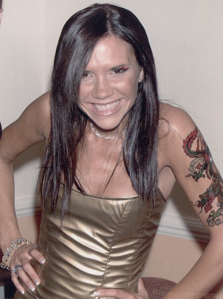 Victoria Beckham Dragon Tattoo