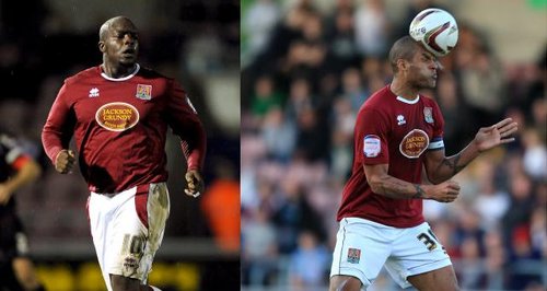 Adebayo Akinfenwa & Clarke Carlisle