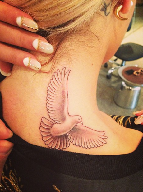 Rita Ora tattoo Instagram