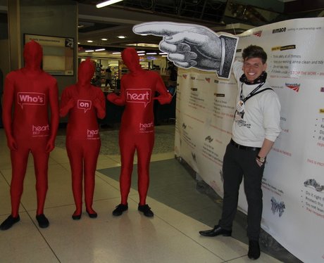 Who's on Heart Morph suit Tour of Birmingham