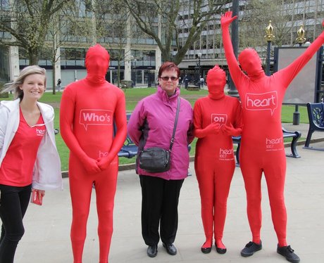 Who's on Heart Morph suit Tour of Birmingham
