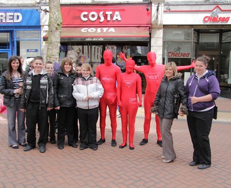 Who's on Heart Morph suit Tour of Birmingham