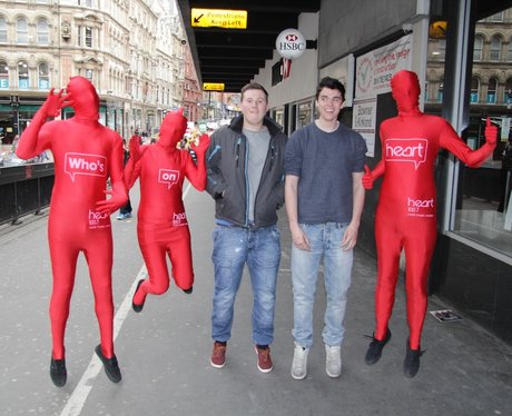 Who's on Heart Morph suit Tour of Birmingham