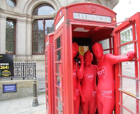 Who's on Heart Morph suit Tour of Birmingham