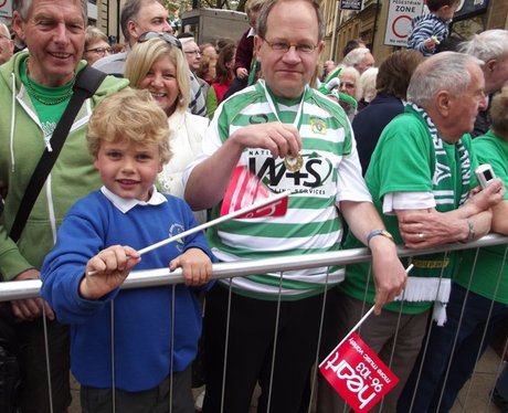 Heart & Yeovil FC Parade