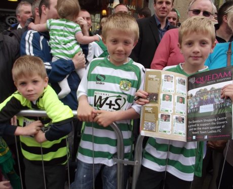 Heart & Yeovil FC Parade