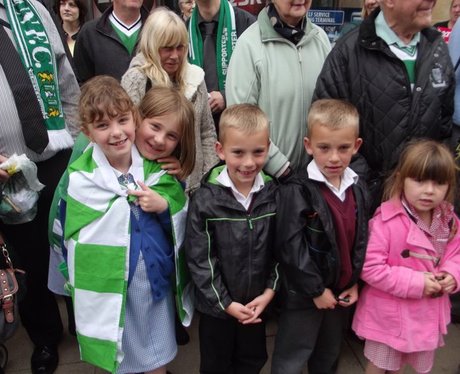 Heart & Yeovil FC Parade