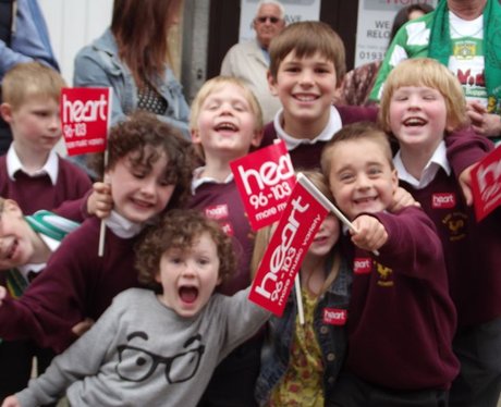 Heart & Yeovil FC Parade