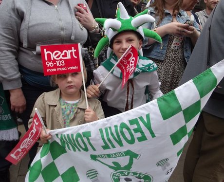 Heart & Yeovil FC Parade