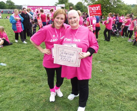 Medal Time - Aylesbury Race for Life 19/05/2013