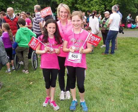 Medal Time - Aylesbury Race for Life 19/05/2013