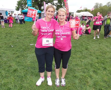 Medal Time - Aylesbury Race for Life 19/05/2013