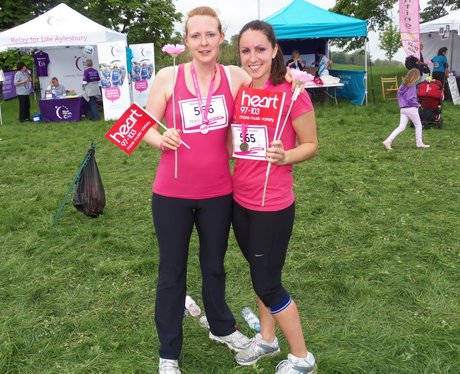 Medal Time - Aylesbury Race for Life 19/05/2013