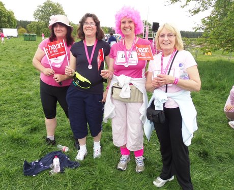 Medal Time - Aylesbury Race for Life 19/05/2013