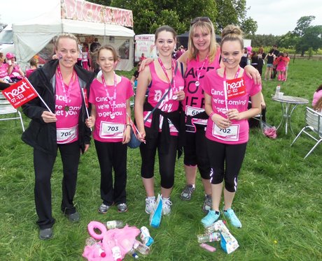 Medal Time - Aylesbury Race for Life 19/05/2013