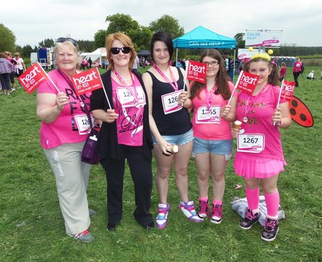 Medal Time - Aylesbury Race for Life 19/05/2013